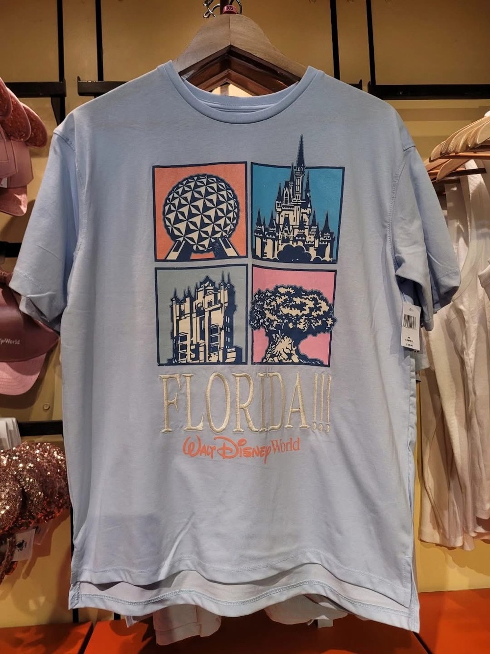 Disney Parks Florida T shirt blue WDW 2026 - Picture 2 of 2